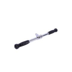 LIVEPRO - TRICEPS STRAIGHT BAR - GUMÍROZOTT EGYENES FOGANTYÚ CSIGÁS GÉPHEZ - 49 CM