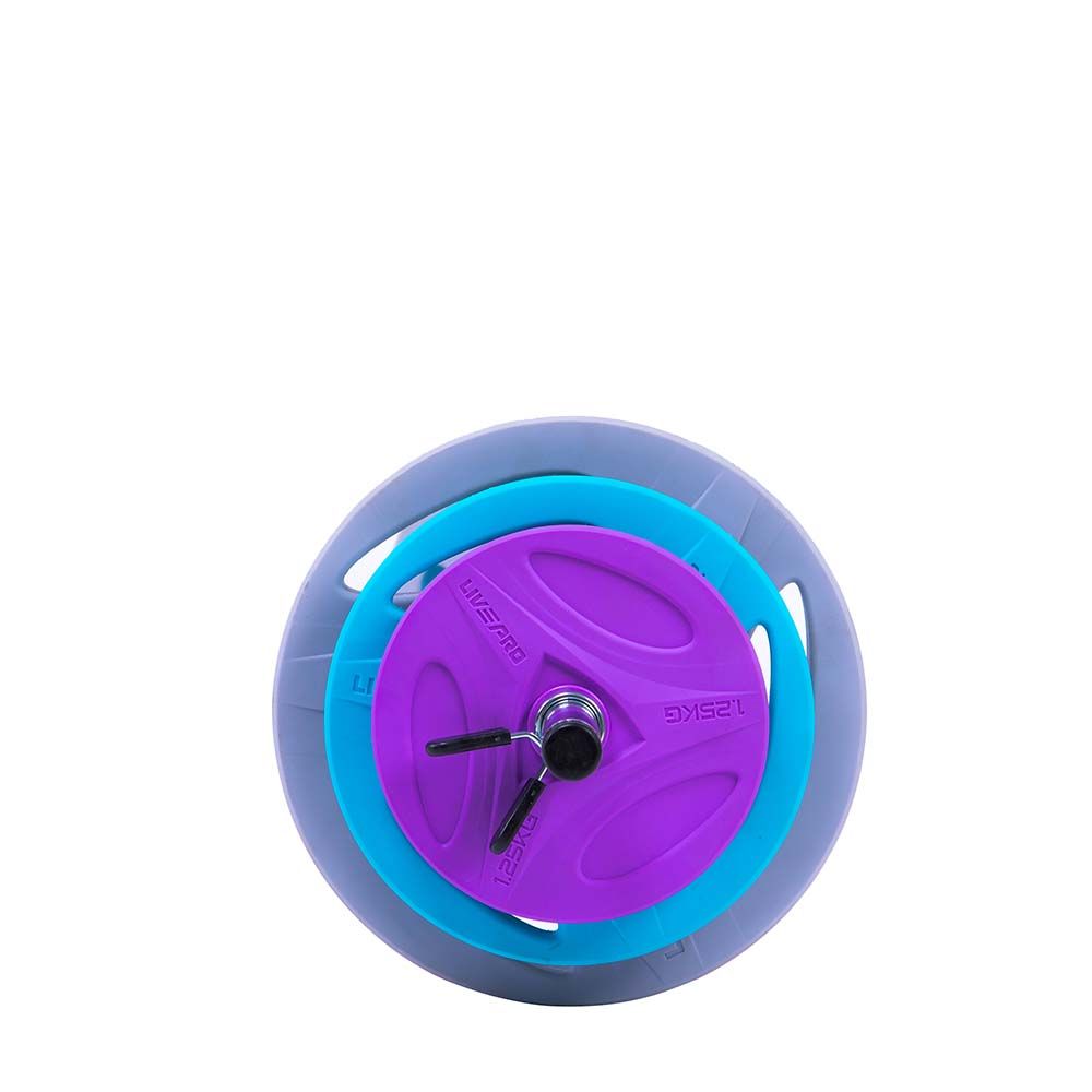 LIVEPRO - 20KG POLYURETHANE BARBELL SET - SÚLYZÓKÉSZLET - 20 KG