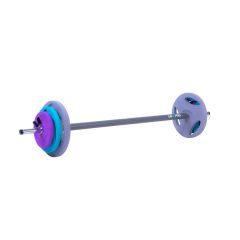 LIVEPRO - 20KG POLYURETHANE BARBELL SET - SÚLYZÓKÉSZLET - 40 KG