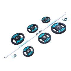 LIVEPRO - URETHANE BARBELL SET - SÚLYZÓKÉSZLET - 20 KG 