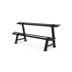 LIVEPRO - 2 TIER DUMBBELL RACK - KÉTSZINTES KÉZISÚLYZÓ TÁROLÓ