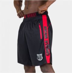 GORILLA WEAR - SHELBY SHORTS FEKETE/PIROS, L-ES MÉRET