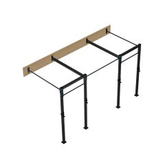 LIVEPRO - DUAL STATION WALLMOUNT RIG - FALRA SZERELHETŐ DUPLA ÁLLÁSÚ ERŐKERET