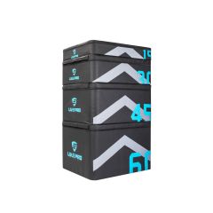 LIVEPRO - PRO STACKABLE RECTANGULAR PLYO BOX SET - NÉGYRÉSZES PUHA PLIOMETRIKUS DOBOZ SZETT