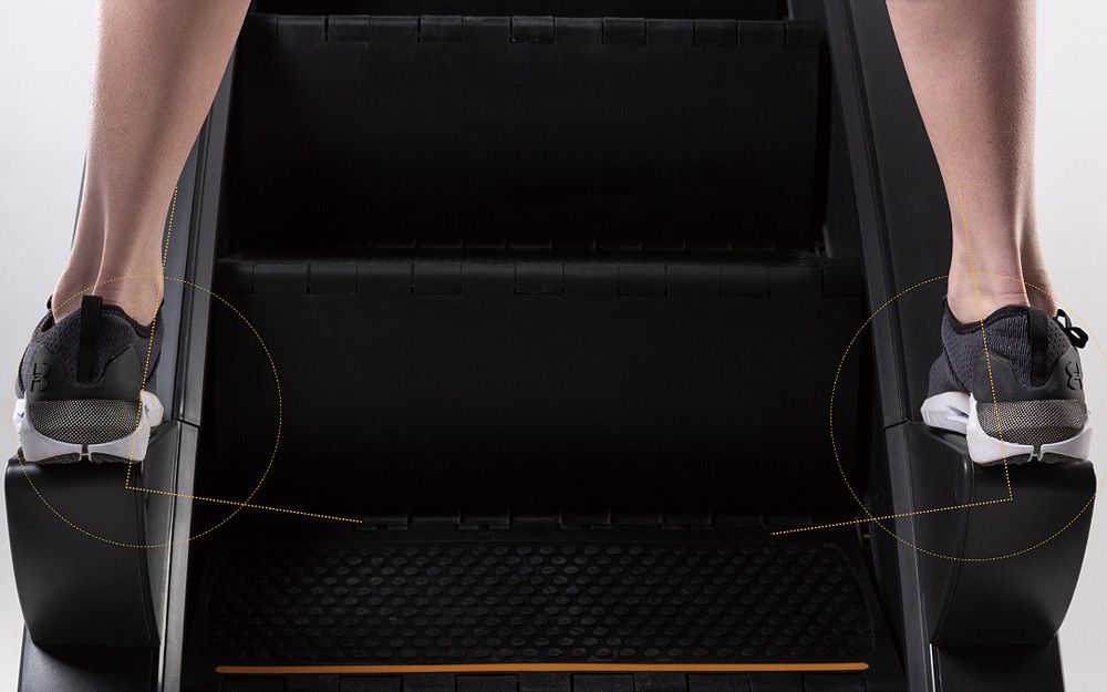 EVOLVE FITNESS - STEPMILL WHIT LED CONSOLE - LÉPCSŐZŐGÉP