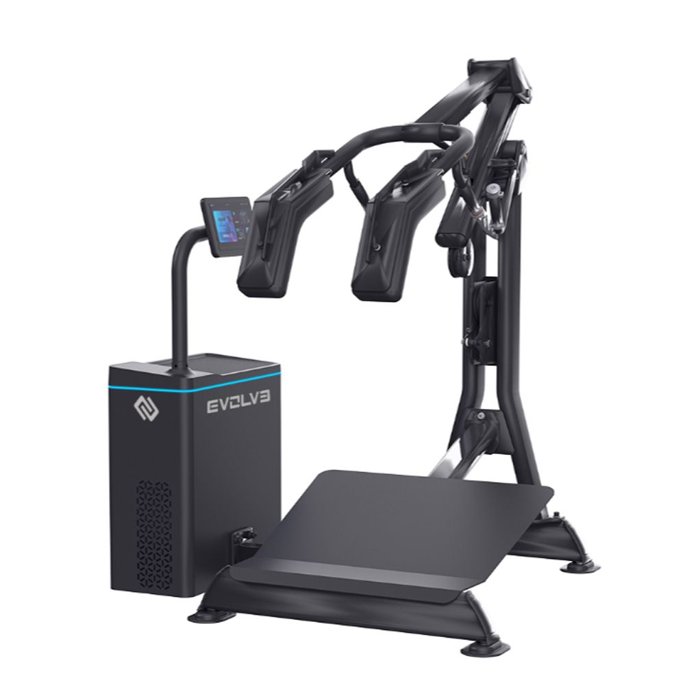 EVOLVE FITNESS - SELECTORIZED SQUAT - DIGITÁLIS KIJELZŐS  - GUGGOLÓ GÉP