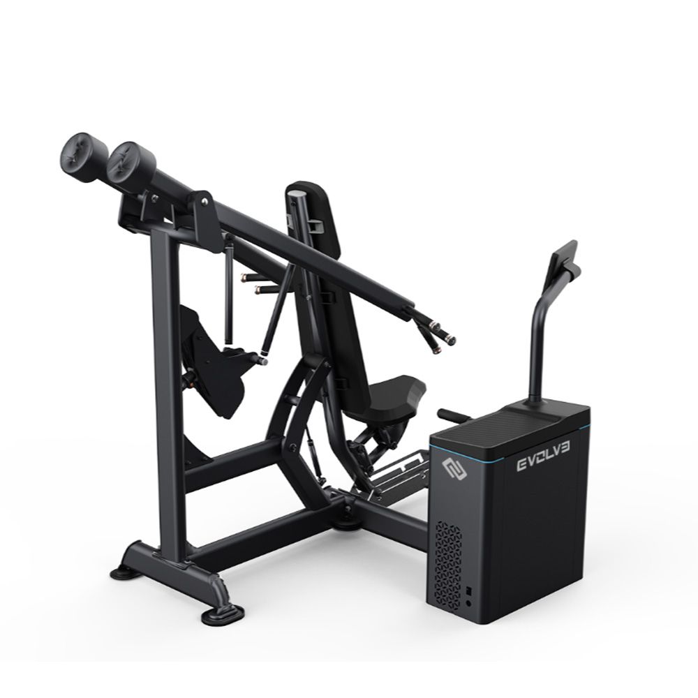 EVOLVE FITNESS - CHEST AND SHOULDER PRESS -DIGITÁLIS KIJELZŐS -  VÁLL ÉS MELLNYOMÓ GÉP 