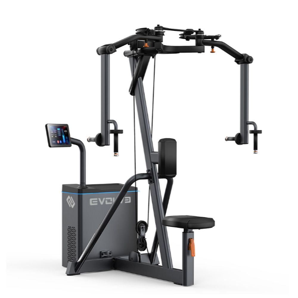 EVOLVE FITNESS - DIGITAL PEC FLY / REAR DELT - DIGITÁLIS KIJELZŐS - MELL ÉS HÁTSÓ DELTA TÁROGATÓ GÉP