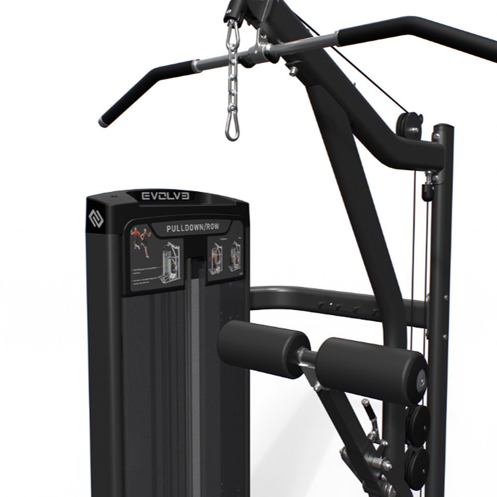 EVOLVE FITNESS - PULLDOWN / ROW - LAPSÚLYOS HÚZÓDZKODÓ / EVEZŐGÉP EVOLVE FITNESS - PULLDOWN / ROW - LAPSÚLYOS HÚZÓDZKODÓ / EVEZŐGÉP