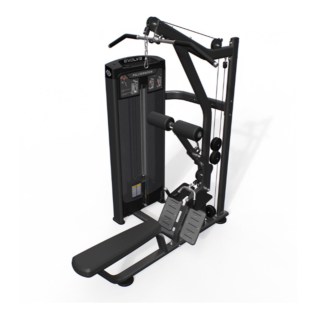 EVOLVE FITNESS - PULLDOWN / ROW - LAPSÚLYOS HÚZÓDZKODÓ / EVEZŐGÉP EVOLVE FITNESS - PULLDOWN / ROW - LAPSÚLYOS HÚZÓDZKODÓ / EVEZŐGÉP