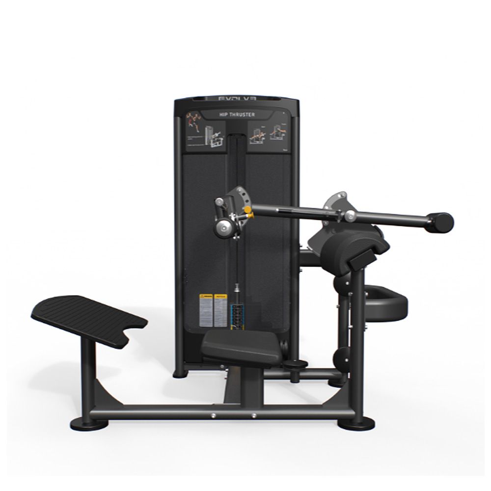 EVOLVE FITNESS - SELECTORIZED HIP THRUST -LAPSÚLYOS CSÍPŐEMELŐ GÉP