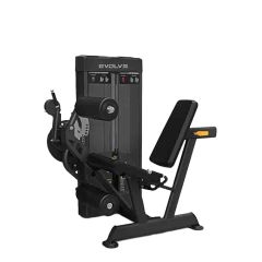 EVOLVE FITNESS - LEG EXTENSION AND LEG CURL - LAPSÚLYOS COMBHAJLÍTÓ ÉS COMBNYÚJTÓ GÉP