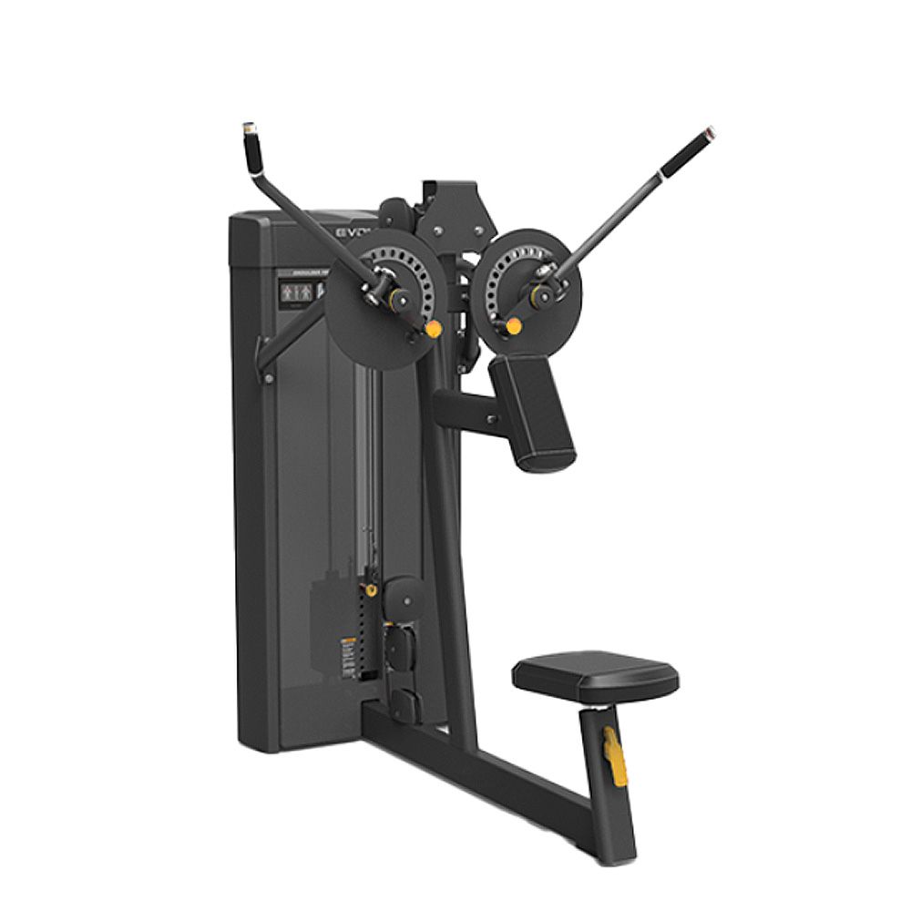 EVOLVE FITNESS - SELECTORIZED DELTOID TRAINER - LAPSÚLYOS VÁLLNYOMÓ GÉP 