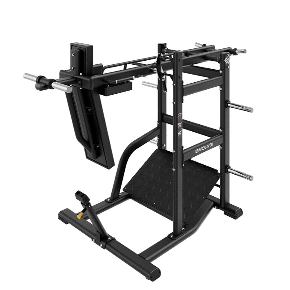 EVOLVE FITNESS - PENDULUM LOADED SQUAT - TÁRCSASÚLYOS GUGGOLÓ GÉP