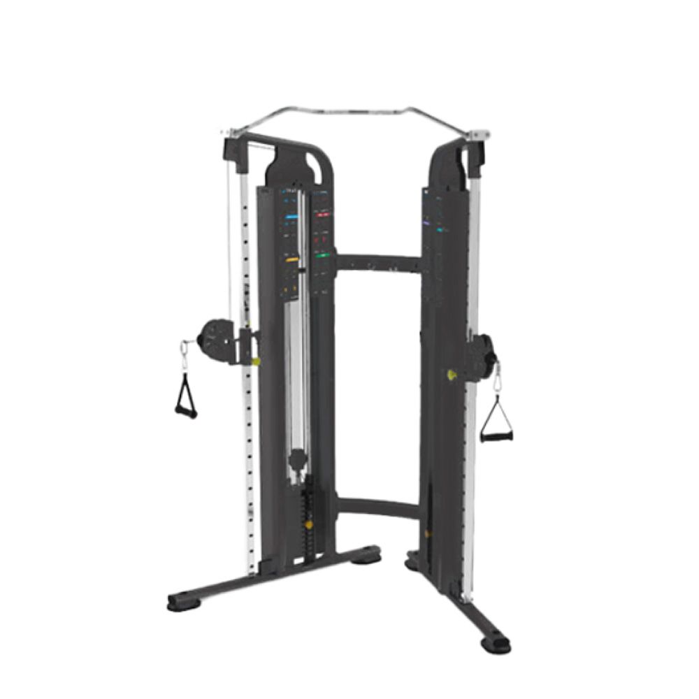 EVOLVE FITNESS - SELECTORIZED DUAL ADJUSTABLE PULLEY - LAPSÚLYOS KERESZTCSIGA GÉP