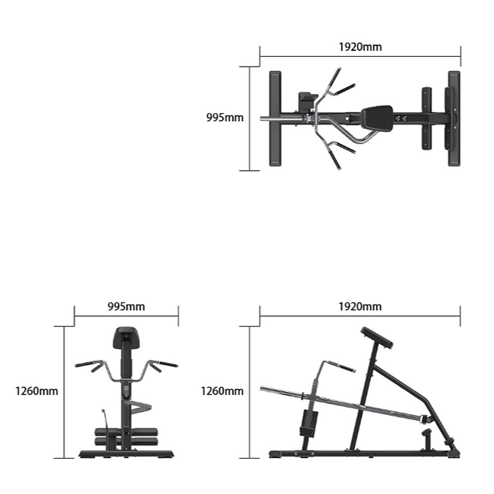 EVOLVE FITNESS - PLATE LOADED T-BAR ROW - TÁRCSASÚLYOS T-RUDAS EVEZŐ GÉP