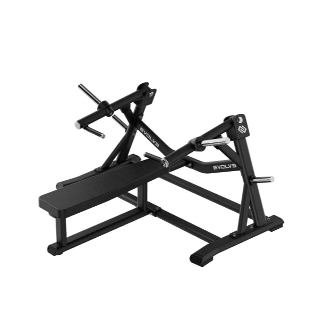 EVOLVE FITNESS - PLATE LOADED  ISO LATERAL BENCH PRESS -TÁRCSASÚLYOS FEKVENYOMÓ GÉP