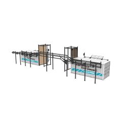 LIVEPRO - TRANING BOX - KÉTOLDALAS EDZŐKONTÉNER KÉT MÁSZÓFALLAL 