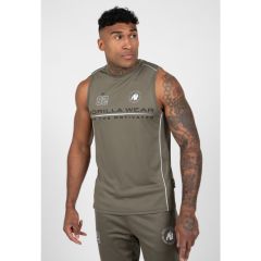 GORILLA WEAR - BROXTON TANK TOP - ARMY GREEN - FÉRFI TRIKÓ - KATONAZÖLD 