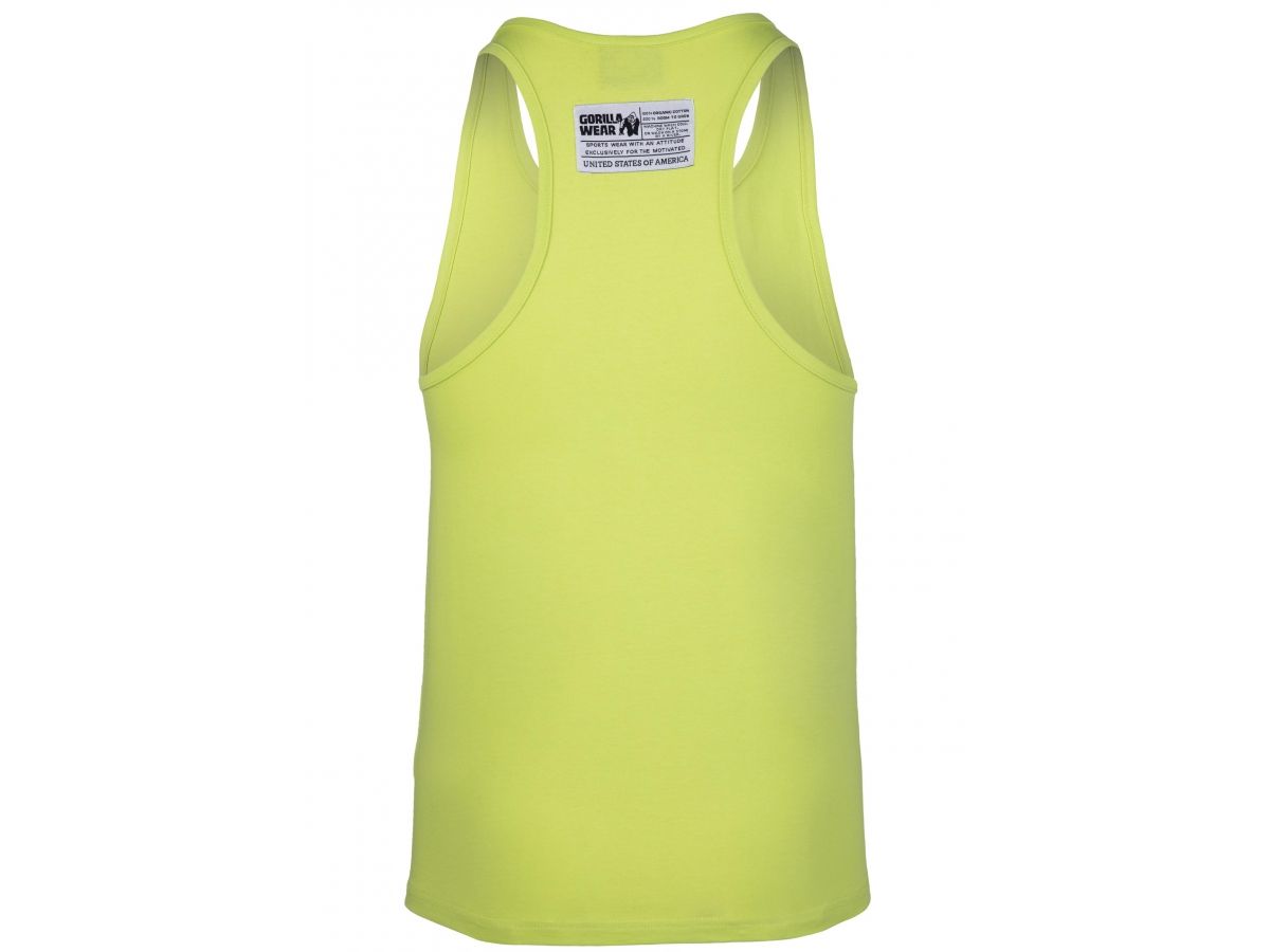 GORILLA WEAR - CLASSIC TANK TOP - WILD LIME EDZŐ TRIKÓ