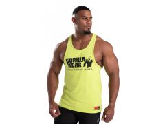 GORILLA WEAR - CLASSIC TANK TOP - WILD LIME EDZŐ TRIKÓ