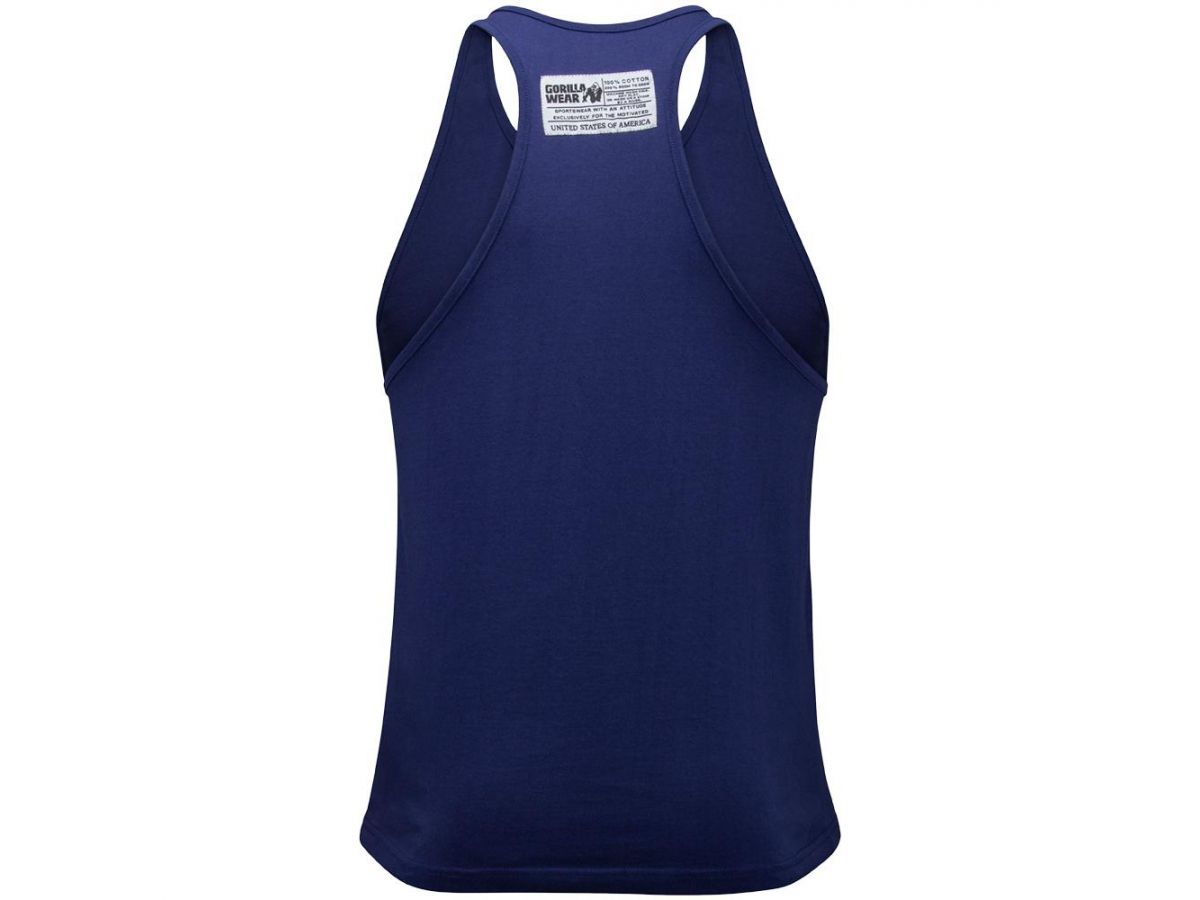 GORILLA WEAR - CLASSIC TANK TOP - NAVY KÉK EDZŐ TRIKÓ