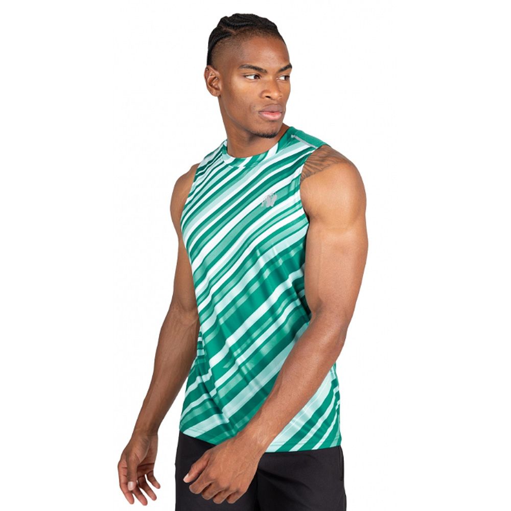 GORILLA WEAR - EASTON TANK TOP - FÉRFI TRIKÓ - KÉKESZÖLD GORILLA WEAR - EASTON TANK TOP - FÉRFI TRIKÓ - KÉKESZÖLD