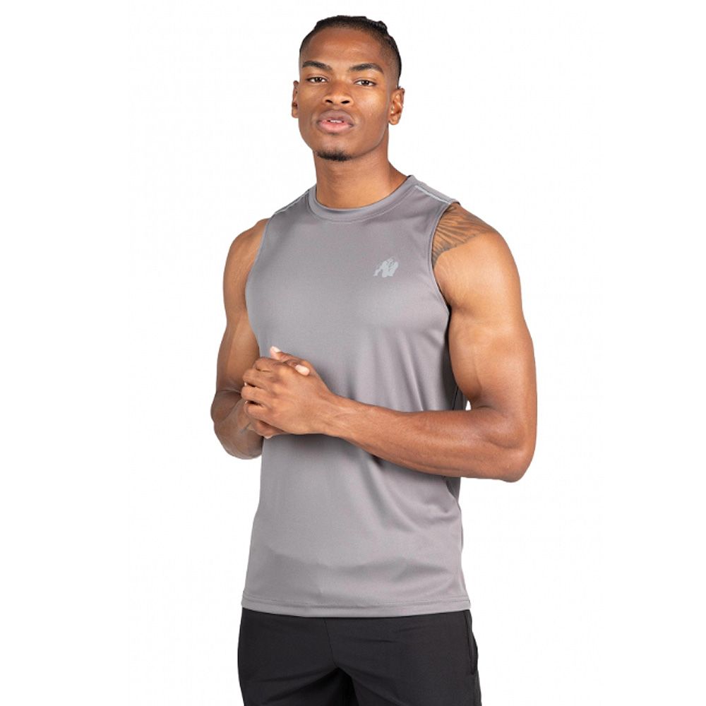 GORILLA WEAR - EASTON TANK TOP - FÉRFI TRIKÓ - SZÜRKE GORILLA WEAR - EASTON TANK TOP - FÉRFI TRIKÓ - SZÜRKE