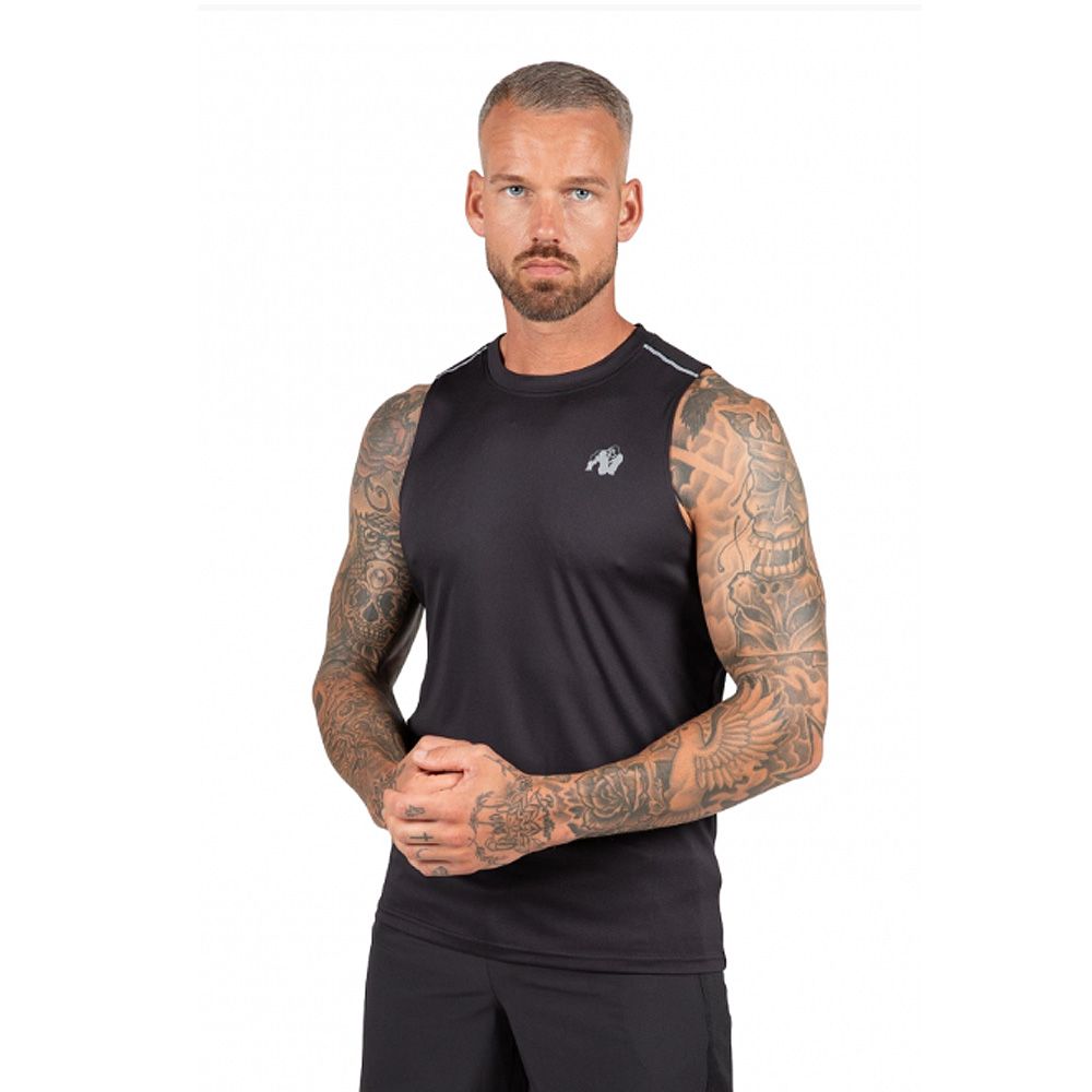 GORILLA WEAR - EASTON TANK TOP - FÉRFI TRIKÓ - FEKETE GORILLA WEAR - EASTON TANK TOP - FÉRFI TRIKÓ - FEKETE