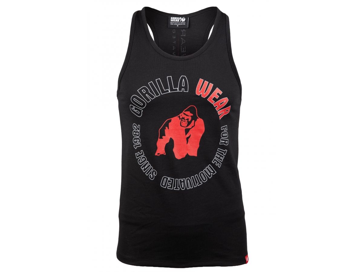 GORILLA WEAR - LAFAYETTE TANK TOP - FÉRFI TRIKÓ - FEKETE