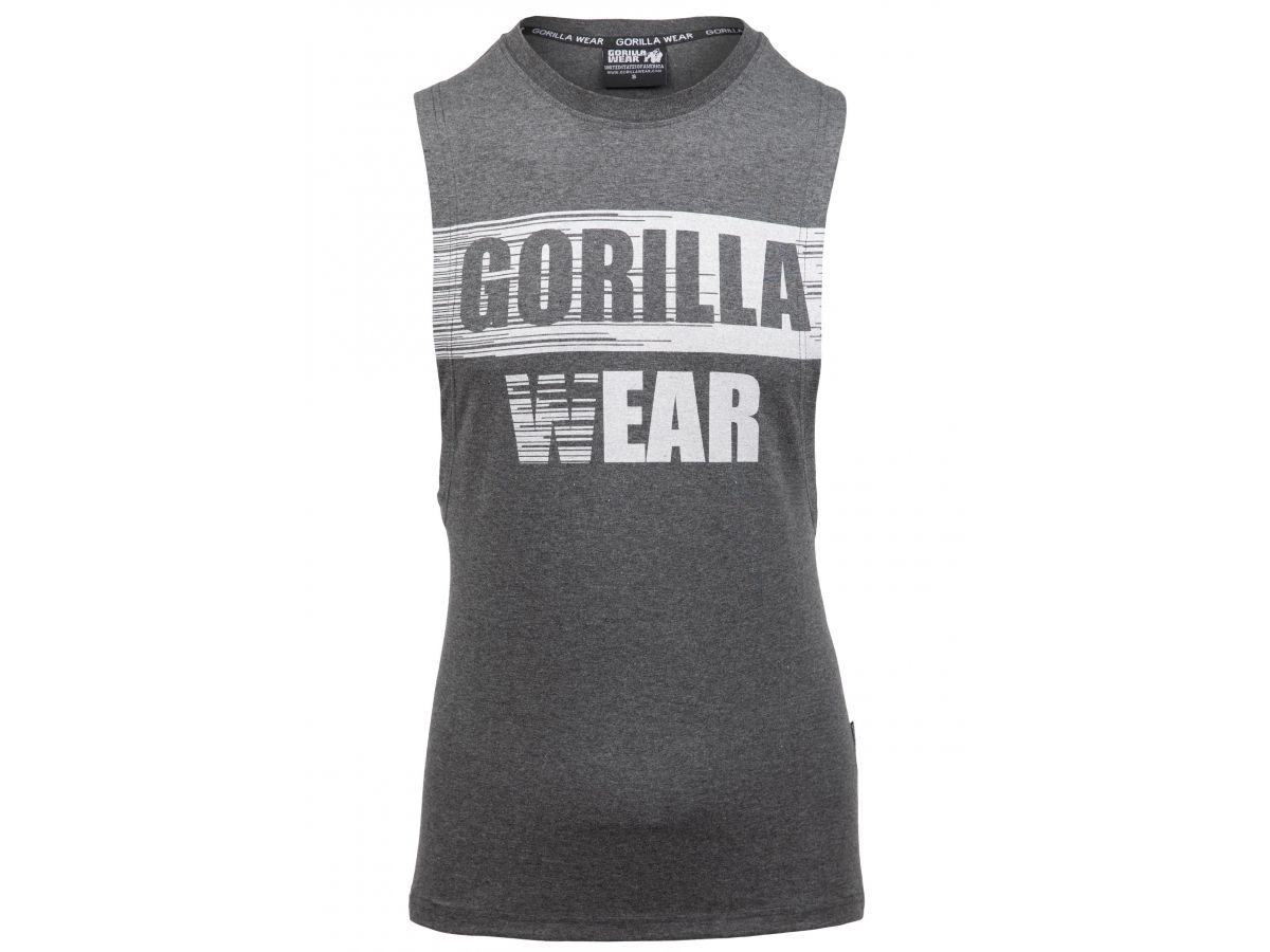 GORILLA WEAR - LOPEZ DROP - FÉRFI TRIKÓ - SZÜRKE MELANZS