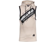 GORILLA WEAR - LORETTO HOODED TANK TOP - FÉRFI EDZŐTRIKÓ - BÉZS