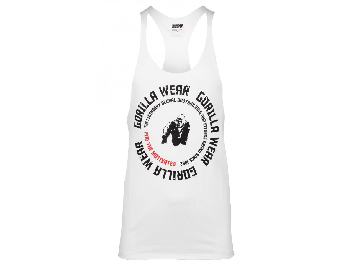 GORILLA WEAR- MELROSE STRINGER TANK TOP- FÉRFI EDZŐTRIKÓ - BÉZS GORILLA WEAR- MELROSE STRINGER TANK TOP- FÉRFI EDZŐTRIKÓ - BÉZS