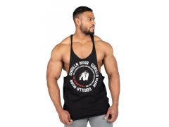 GORILLA WEAR- MELROSE STRINGER TANK TOP- FÉRFI EDZŐTRIKÓ - FEKETE