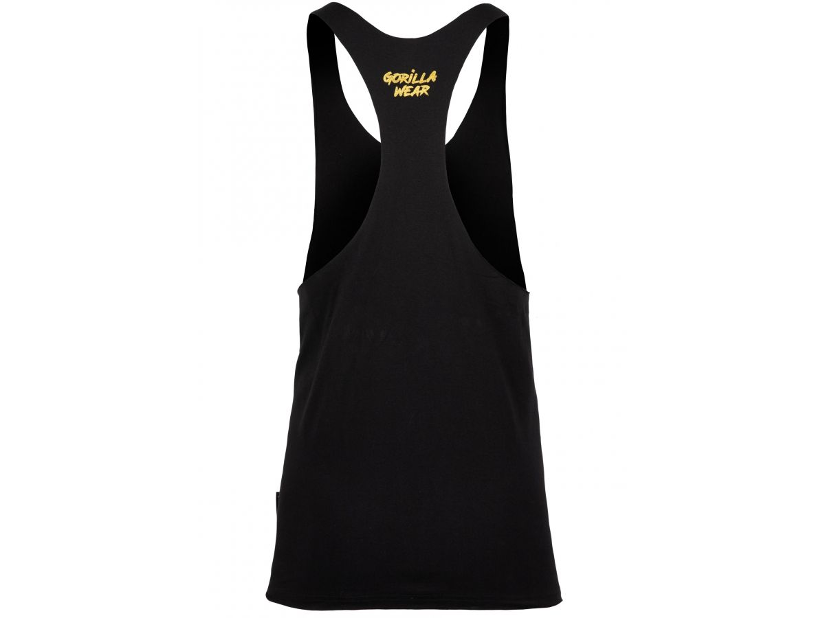GORILLA WEAR- MELROSE STRINGER TANK TOP- FÉRFI EDZŐTRIKÓ - FEKETE/ARANY GORILLA WEAR- MELROSE STRINGER TANK TOP- FÉRFI EDZŐTRIKÓ - FEKETE/ARANY