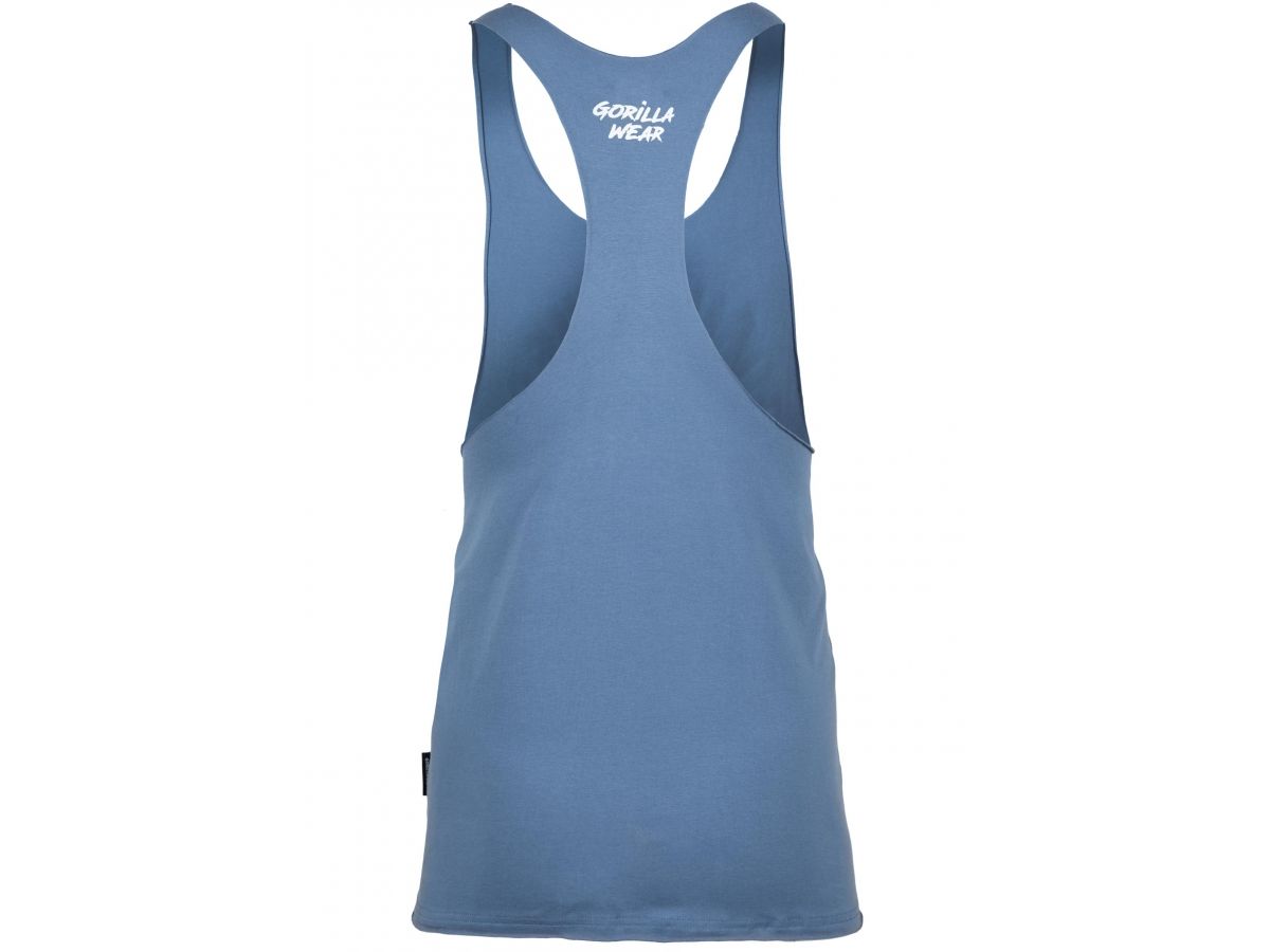 GORILLA WEAR- MELROSE STRINGER TANK TOP- FÉRFI EDZŐTRIKÓ - KÉK GORILLA WEAR- MELROSE STRINGER TANK TOP- FÉRFI EDZŐTRIKÓ - KÉK