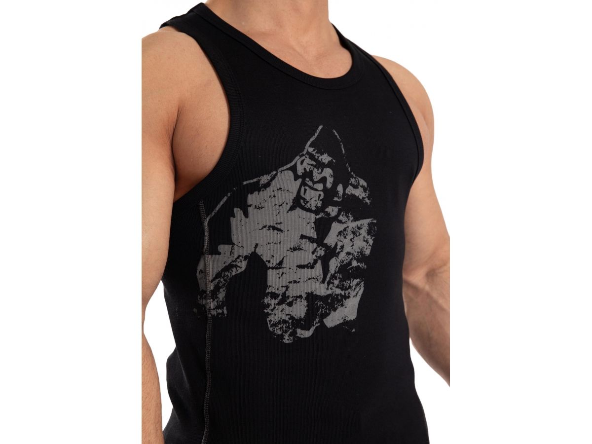 GORILLA WEAR - MONTEREY TANK TOP - FÉRFI TRIKÓ - FEKETE/SZÜRKE