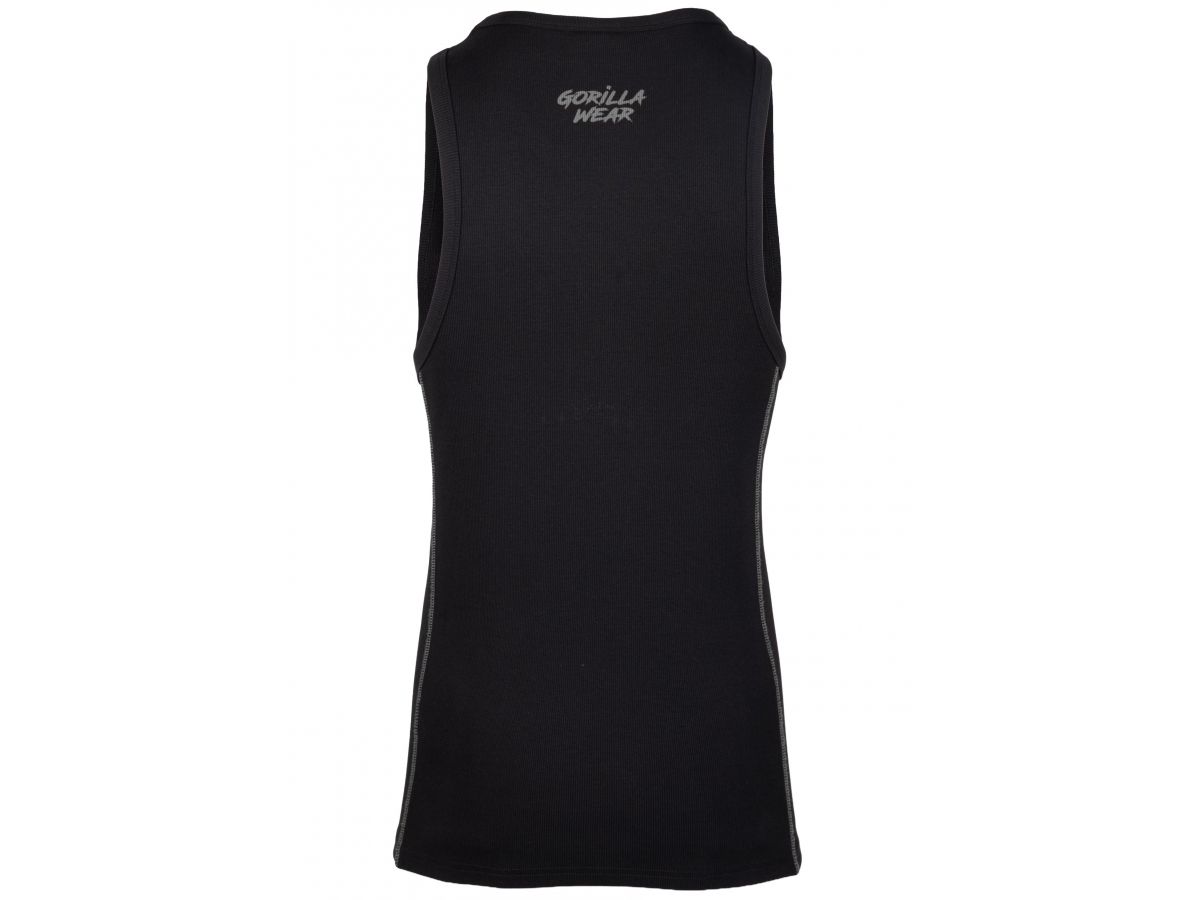 GORILLA WEAR - MONTEREY TANK TOP - FÉRFI TRIKÓ - FEKETE/SZÜRKE