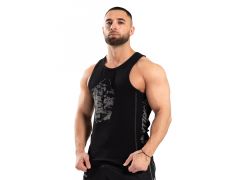 GORILLA WEAR - MONTEREY TANK TOP - FÉRFI TRIKÓ - FEKETE/SZÜRKE