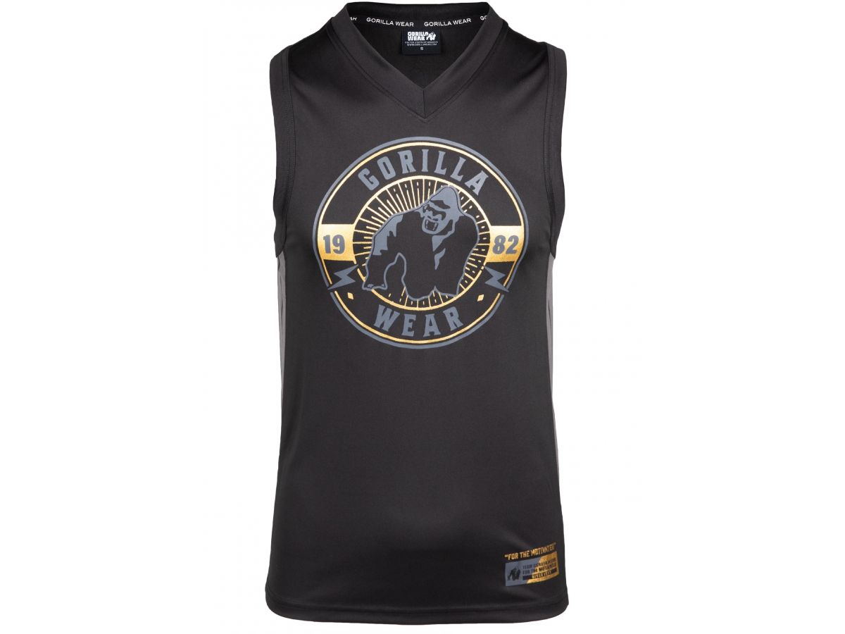GORILLA WEAR - ORLANDO TOP -FÉRFI MEZ TRIKÓ - FEKETE GORILLA WEAR - ORLANDO TOP -FÉRFI MEZ TRIKÓ - FEKETE