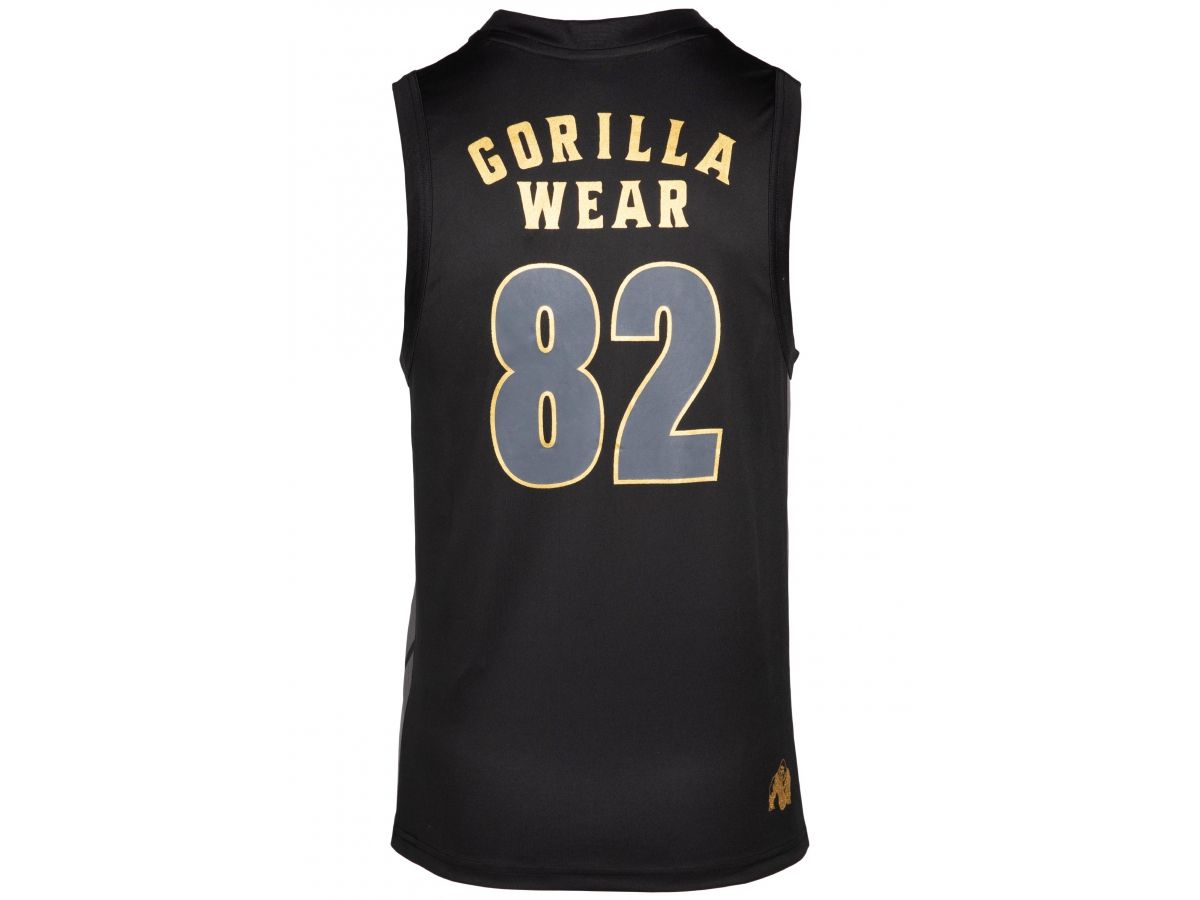GORILLA WEAR - ORLANDO TOP -FÉRFI MEZ TRIKÓ - FEKETE GORILLA WEAR - ORLANDO TOP -FÉRFI MEZ TRIKÓ - FEKETE