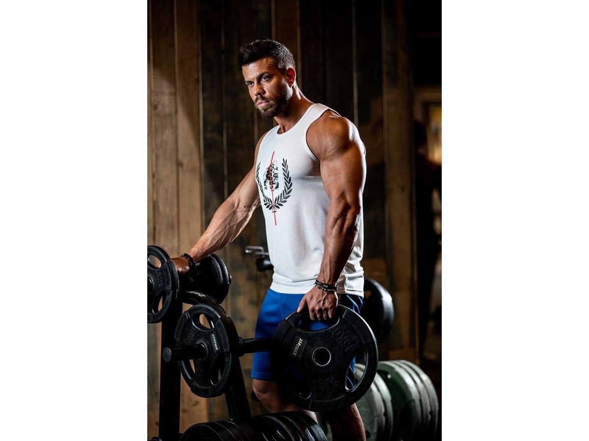 GORILLA WEAR - ROCK HILL TANK TOP - FÉRFI TRIKÓ - FEHÉR GORILLA WEAR - ROCK HILL TANK TOP - FÉRFI TRIKÓ - FEHÉR