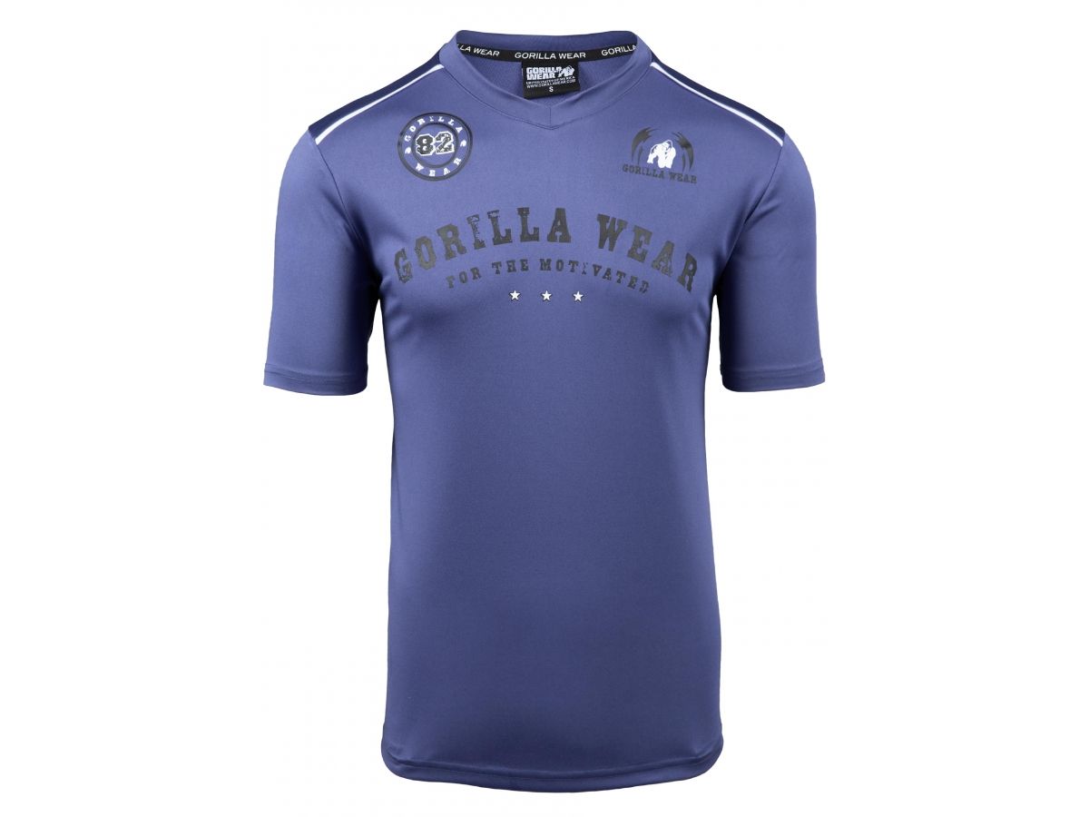 GORILLA WEAR - BALTIMORE T-SHIRT - FÉRFI PÓLÓ - KÉK GORILLA WEAR - BALTIMORE T-SHIRT - FÉRFI PÓLÓ - KÉK