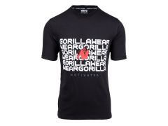 GORILLA WEAR - BRADLEY T-SHIRT - FÉRFI PÓLÓ - FEKETE