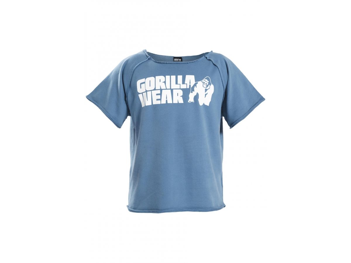 GORILLA WEAR - CLASSIC WORK OUT TOP - KORONA KÉK GORILLA WEAR - CLASSIC WORK OUT TOP - KORONA KÉK