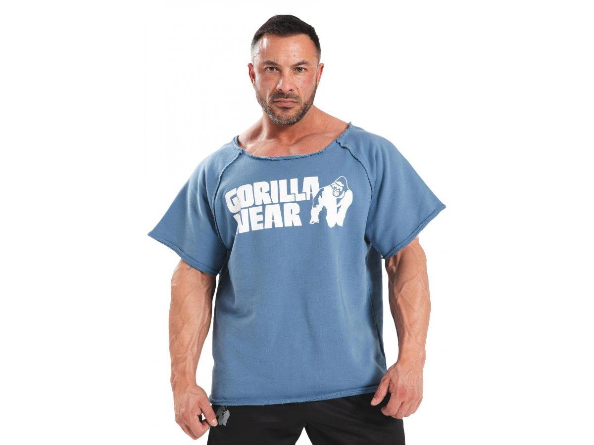 GORILLA WEAR - CLASSIC WORK OUT TOP - KORONA KÉK GORILLA WEAR - CLASSIC WORK OUT TOP - KORONA KÉK