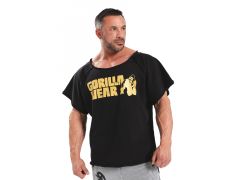 GORILLA WEAR - CLASSIC WORK OUT TOP - FEKETE/ARANY