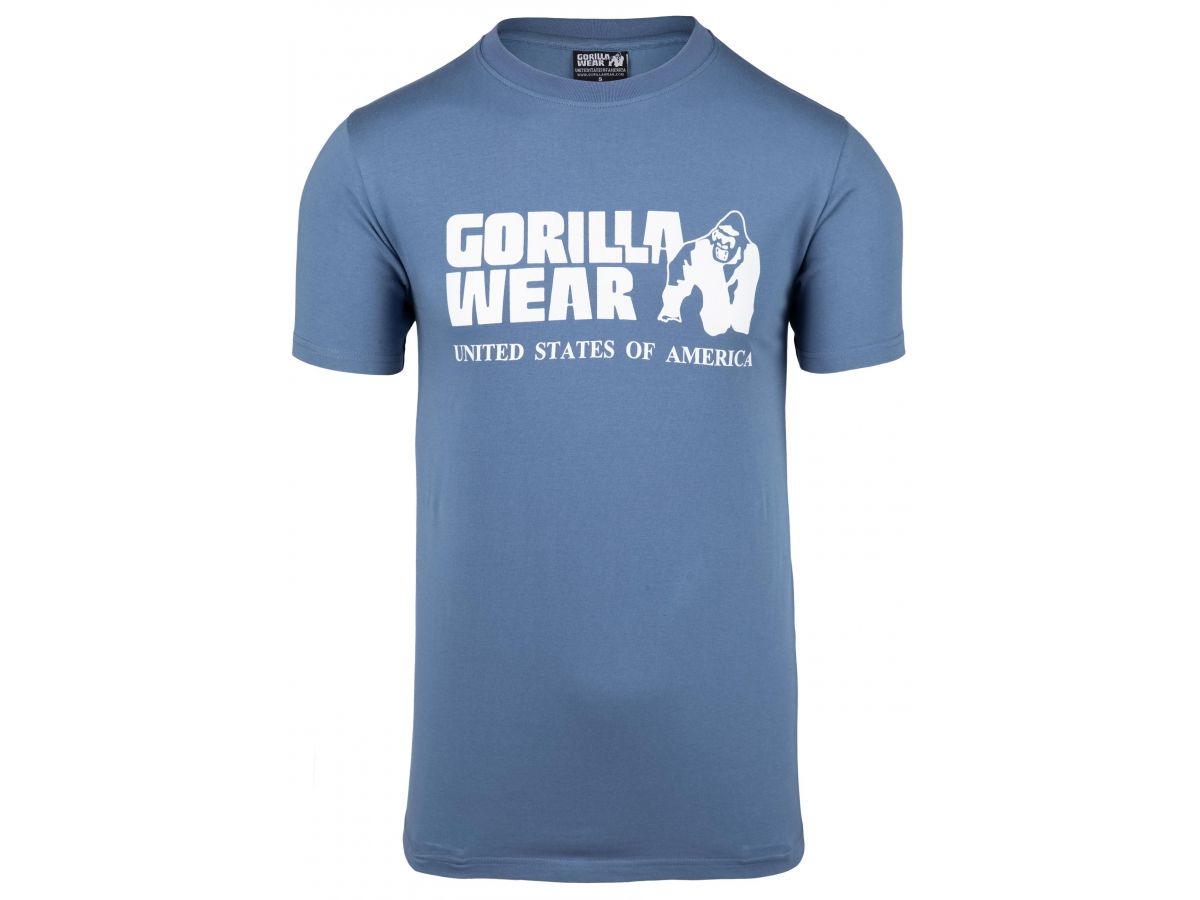 GORILLA WEAR - CLASSIC T-SHIRT - KLASSZIKUS PÓLÓ - KÉK