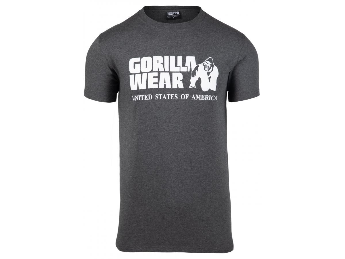 GORILLA WEAR - CLASSIC T-SHIRT- KLASSZIKUS PÓLÓ - SZÜRKE GORILLA WEAR - CLASSIC T-SHIRT- KLASSZIKUS PÓLÓ - SZÜRKE