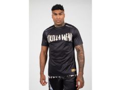 GORILLA WEAR - CLAYTON T-SHIRT -FÉRFI PÓLÓ -FEKETE/ARANY